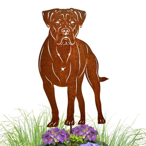 Edelrost Gartenstecker Hund Cane Corso Cane Corso 1985 070