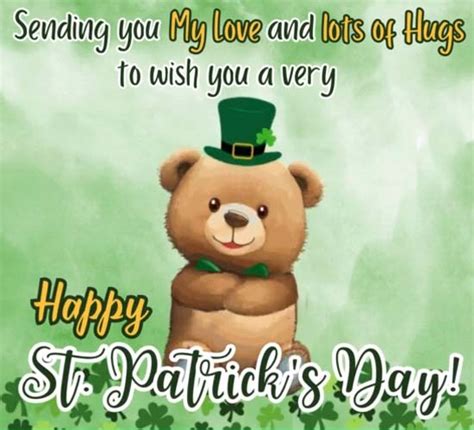 St Patricks Day Hugs For You Free Happy St Patrick S Day ECards