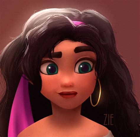 Zie Esmeralda Disney Disney Disney Cartoon Characters