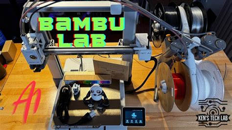 Bambu Lab A1 Combo Unboxing And Print YouTube