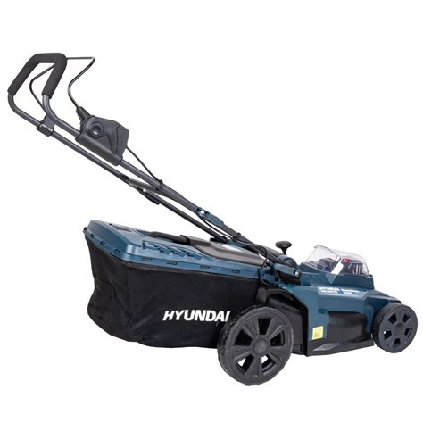 Hyundai két akkus fűnyíró hyd-4430-40v 1000w 43cm 55l 2x4ah