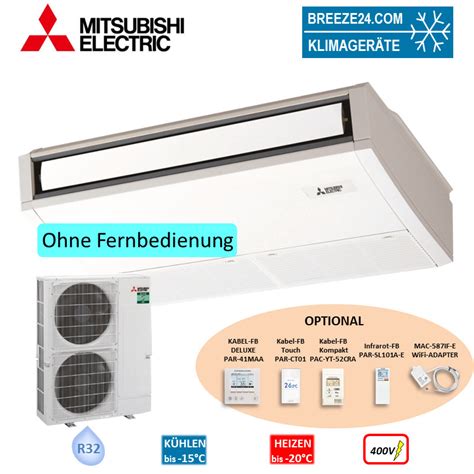 Mitsubishi Electric Set Pca M140ka2 Puz Zm140yka2 Deckenunterbaugerät