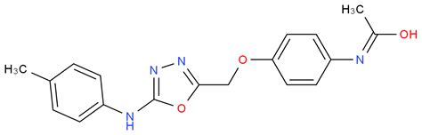 Methyl Oxadiazol Yl Methoxy Phenyl Oxomethyl