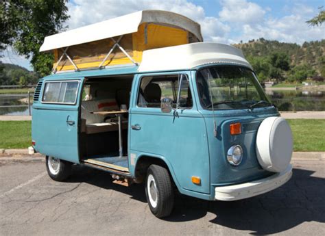 Volkswagen Vw Riviera Pop Top Camper Bus Kombi