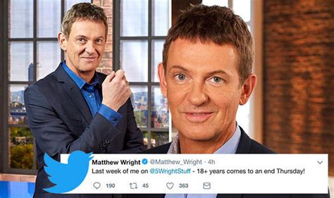 Matthew Wright: The Wright Stuff star announces leaving date for ...