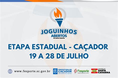 T Tulo Blumenau Fatura Os Jogos Abertos De Santa Catarina Jogos