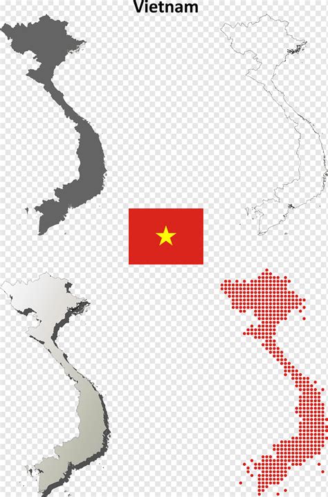 Conjunto De Mapa De Contorno De Vietnam Png Pngwing