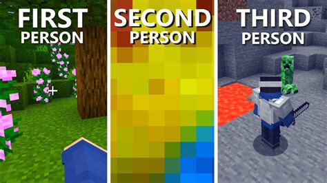 This Is What Second Person Minecraft Looks Like Youtube