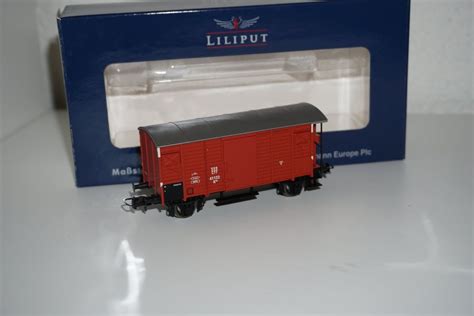 Liliput 224761 SBB gedeckter Güterwagen K2d rot H0 DC Kaufen auf