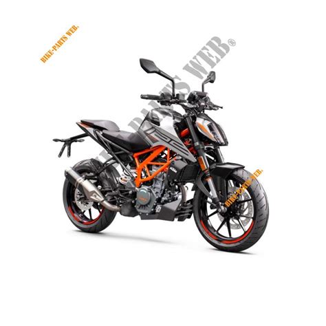 DUKE 2021 125 MOTO Ktm Motorcycle KTM Genuine Spare Parts Catalogue