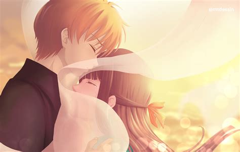 Fruits Basket Tohru X Kyo Love Fanart By Mtdessin On Deviantart