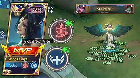 ALICE UNLIMITED MANA HP REGEN HACKED ALICE BUILD EMBLEM 2023