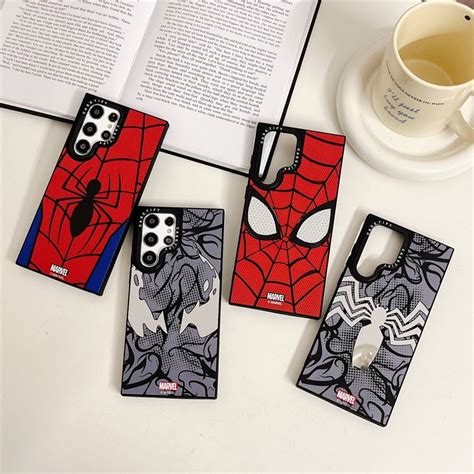 Marvel Spider Man Venom Casetify Marca Espejo Tel Fono Funda Con