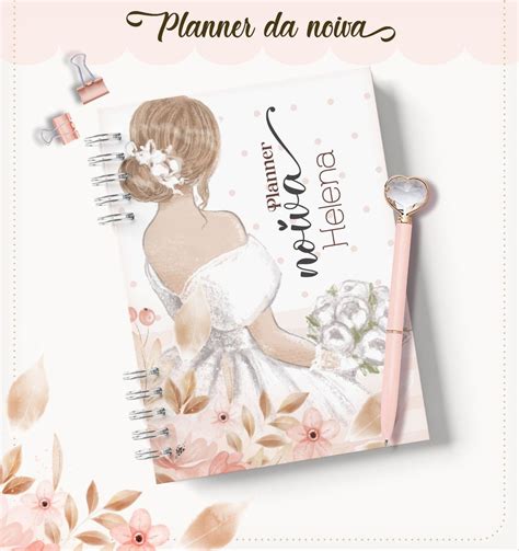 Kit Digital Planner Da Noiva Elo Produtos Especiais