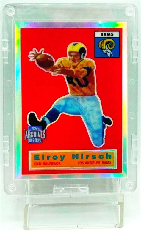 Vintage Topps Archives Reserve Nfl Elroy Hirsch Card