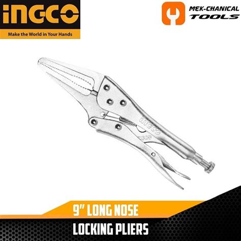 Ingco Long Nose Locking Plier Inches Vise Grip Pliers Hlnp