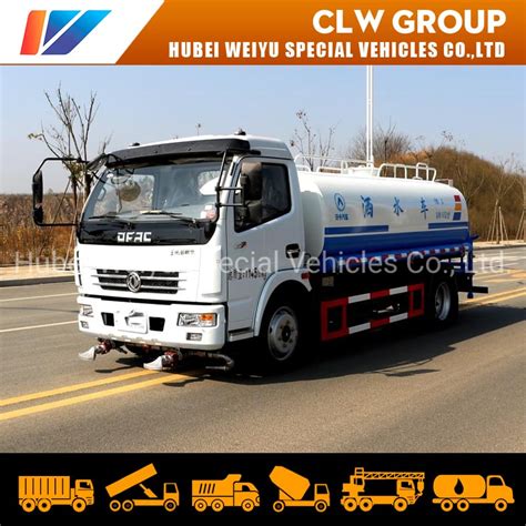 Cubic Meters Dongfeng Liters Sprinkler X Water Tank Truck For