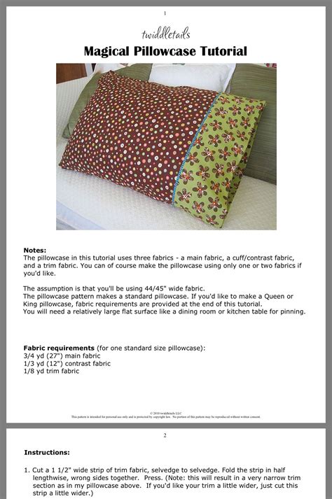 Pillowcase Pattern, Pillow Cases, Two By Two, Trim, Throw Pillows ...