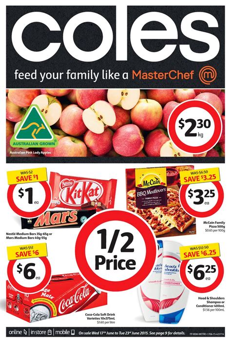 Coles Catalogue Fresh Food And Specials Jun Catalogue Au