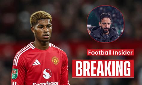 Man United Ace Marcus Rashford Breaks Silence On Ruben Amorim Appointment