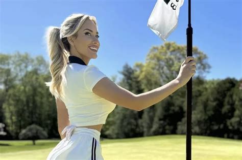 Paige Spiranac Risks Social Media Ban As She Flaunts Booty Cleavage On Golf Course Daily Star