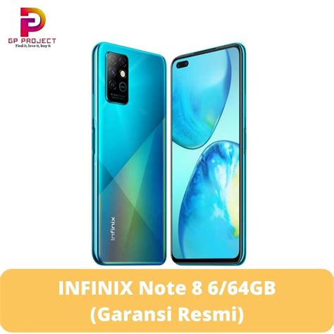 Jual Infinix Note 8 [6 64gb] Deepsea Luster Garansi Resmi Shopee Indonesia