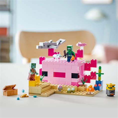 Best Buy Lego Minecraft The Axolotl House 21247 6425595