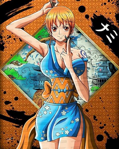 Wano Nami Personagens De Anime One Piece Anime Arte Personagens