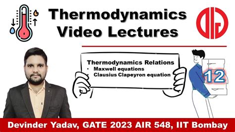 Thermodynamics Thermodynamics Relations Youtube