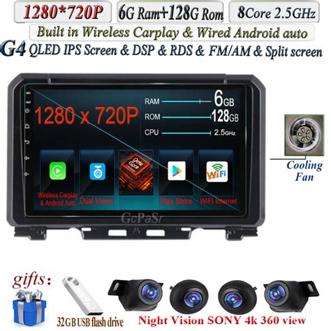 9 Android 11 For SUZUKI Jimny Car Monitor Screen Navigation GPS