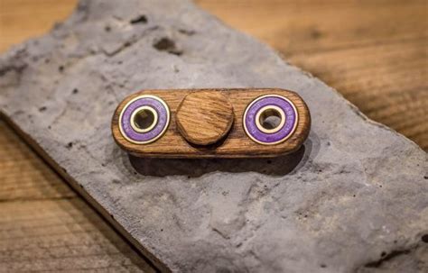 Wood Hand Spinner Fidget Toy With Bearings Etsy Hand Spinner