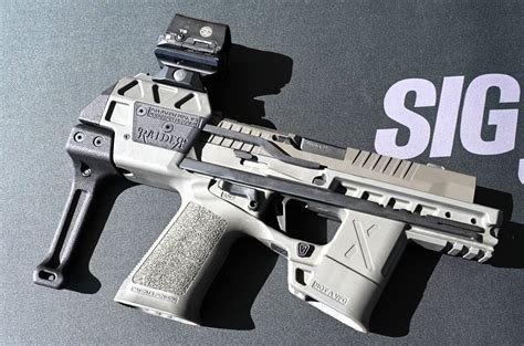 SIG Sauer Debuts Factory Legion P320 Flux Raider Package Guns