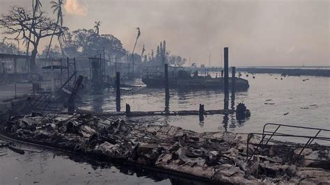 Hawaii Wildfires Burn Historic Town Of Lahaina To The Ground BBC News