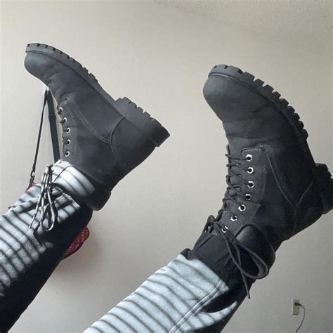 Black Us Polo Assn Boots Mens Boots Shoes Polo Depop