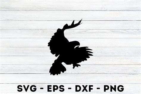 Hawk Silhouette Svg Graphic by MagaArt · Creative Fabrica