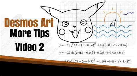 How To Create Desmos Art 2 Curves Waves Ellipses Step By Step Guide Youtube