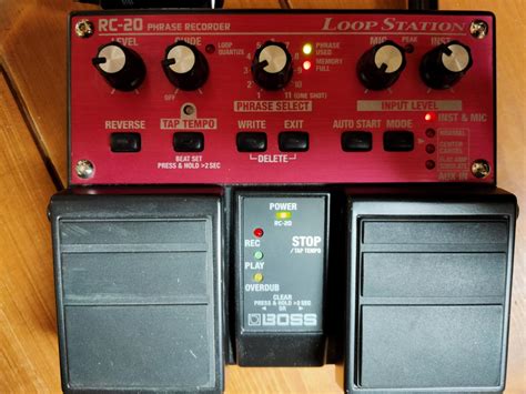 RC-20 Loop Station - Boss RC-20 Loop Station - Audiofanzine