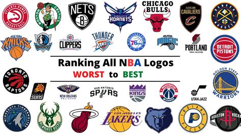 Ranking All Nba Logos Worst To Best Youtube