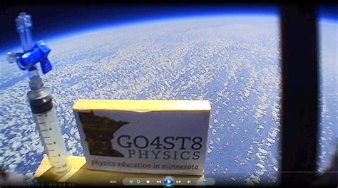 Minnesota Space Grant Offers Stratospheric Ballooning Workshop For Go4st8 High School Physics