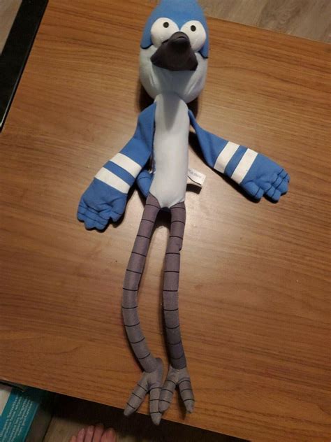 Regular Show Cartoon Network Mordecai 28 Plush Stuffed Animal Toy