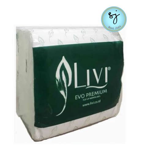 Jual Tissue Livi Evo Premium Napkin Pop Up Sheet Shopee Indonesia