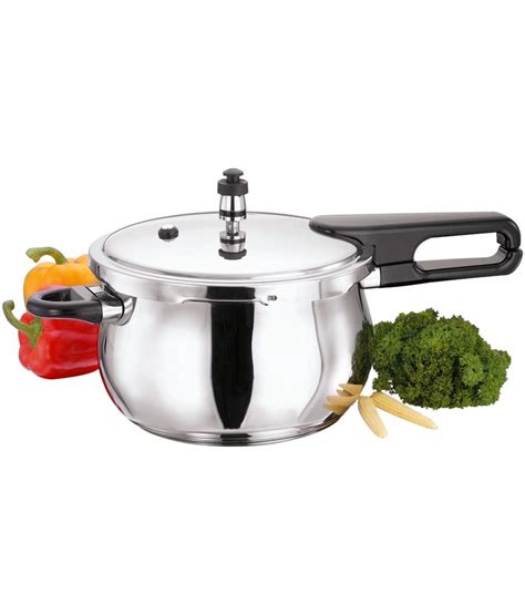 Vinod Cookware Durable Pressure Cooker With Lid- 5.5 Litre: Buy Online ...