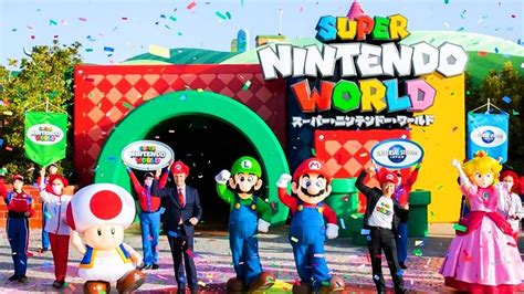 Nintendo Celebra El Aniversario De Super Nintendo World Y Miyamoto Es