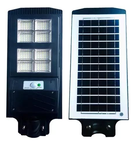 Lumin Ria Solar P Blica Poste Rua Led W C Sensor Luz Frio Frete Gr Tis