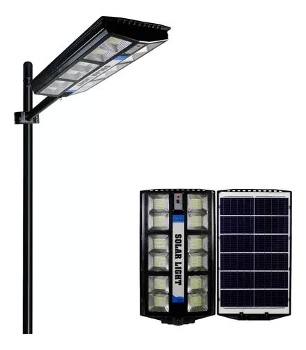 L Mpara Led Solar Exterior W Suburbana Alumbrado P Blico Color Negro