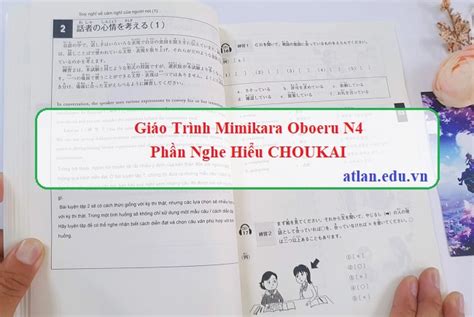 Download Mimikara N4 Nghe Hiểu PDF CHOUKAI miễn phí Ngoại Ngữ Atlan