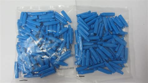 Ezdiyworld 200pcs B Crimp Wire Glue Filled Bean Type Connectors Electronics