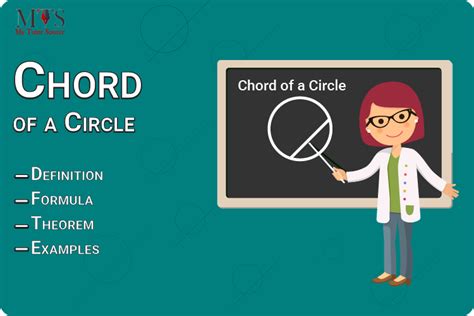 Chord of a Circle: Definition, Formula, Theorem & Examples