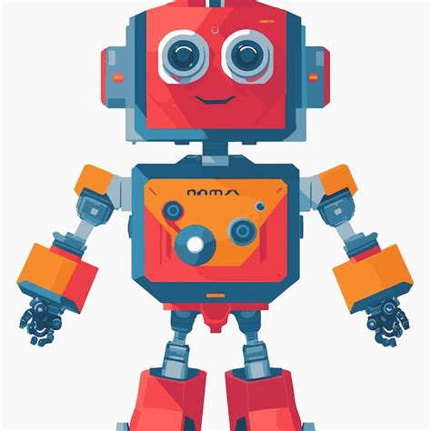 Robot Vector Illustration Art Design Premium Ai Generated Vector