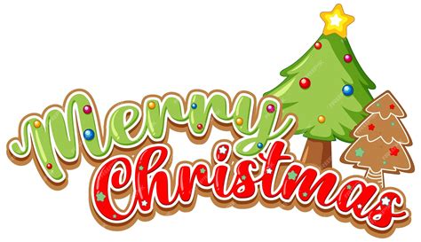 Merry Christmas Cartoon Sign